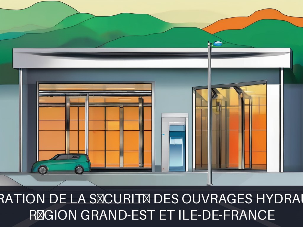 Illustration pour Région Grand-Est et Ile-de-France: Amélioration de la sécurité des ouvrages hydrauliques (Opportunité Urgente!)