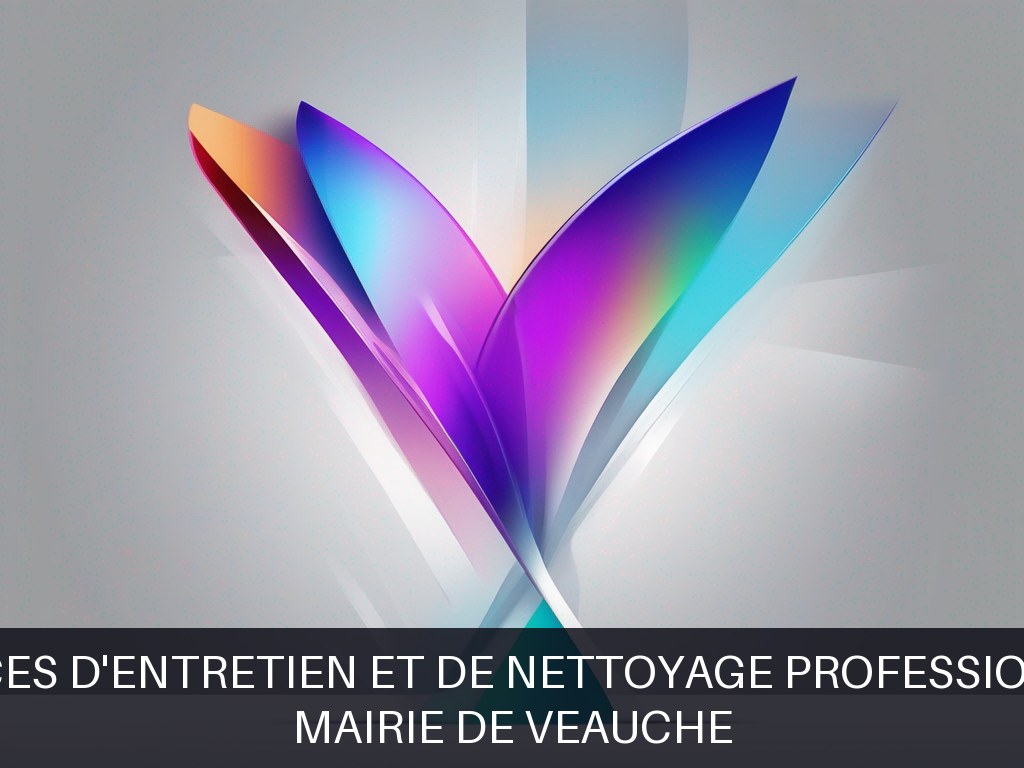 Illustration pour Mairie de VEAUCHE: Services d'entretien et de nettoyage professionnels