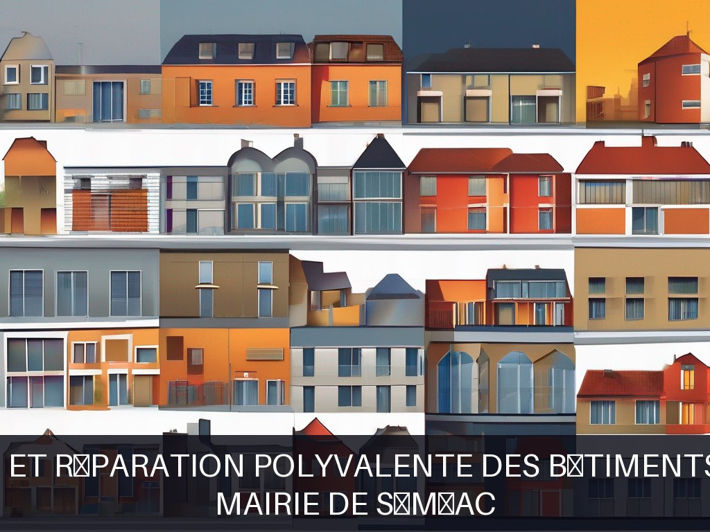 Illustration pour Mairie de Séméac: Maintenance et réparation polyvalente des bâtiments communaux