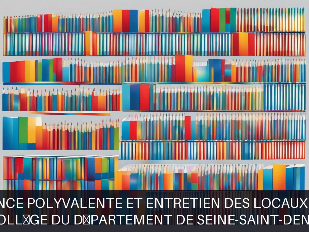 Illustration pour Collège du Département de Seine-Saint-Denis: Maintenance polyvalente et entretien des locaux scolaires