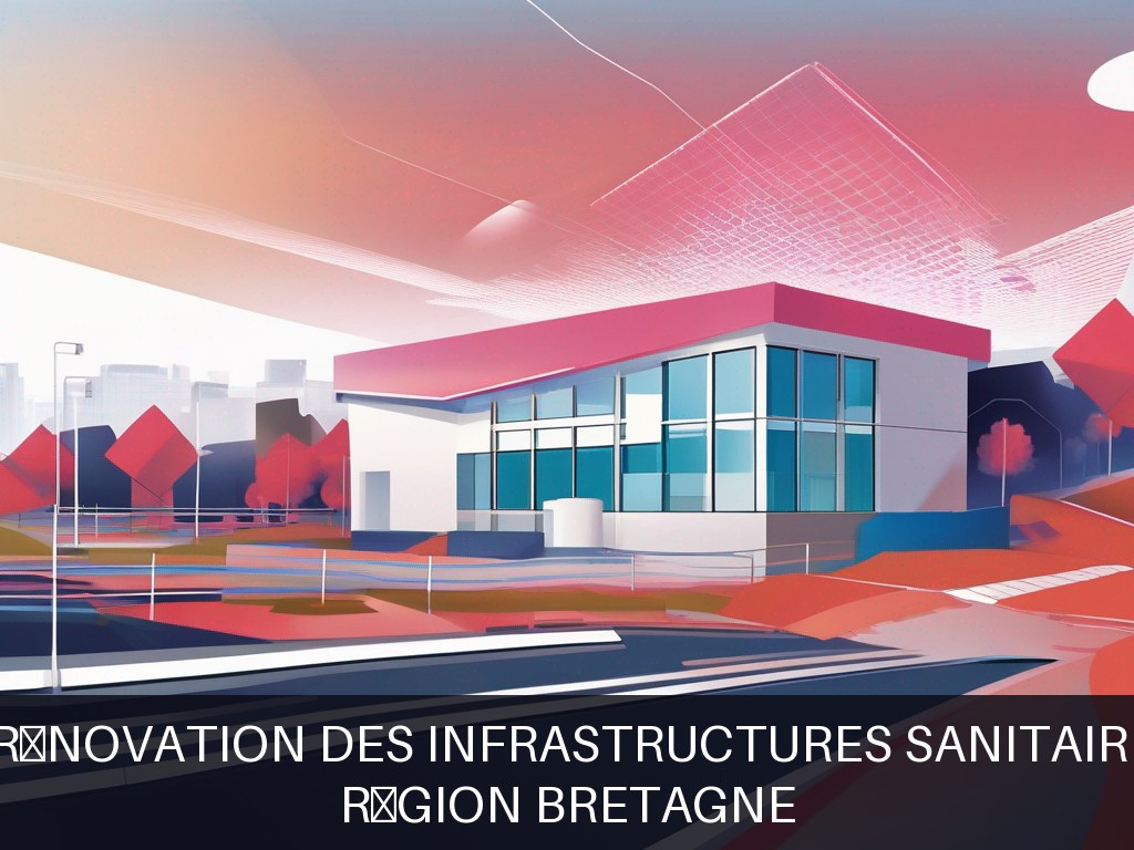 Illustration pour Région Bretagne: Maintenance et rénovation des infrastructures sanitaires et thermiques