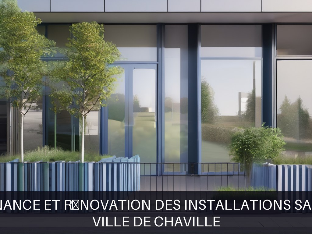 Illustration pour Ville de Chaville: Maintenance et rénovation des installations sanitaires
