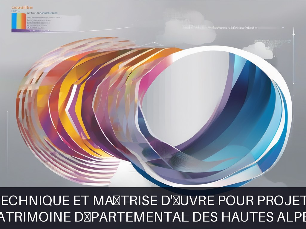 Illustration pour Patrimoine départemental des Hautes Alpes: Conseil technique et maîtrise d'œuvre pour projets publics