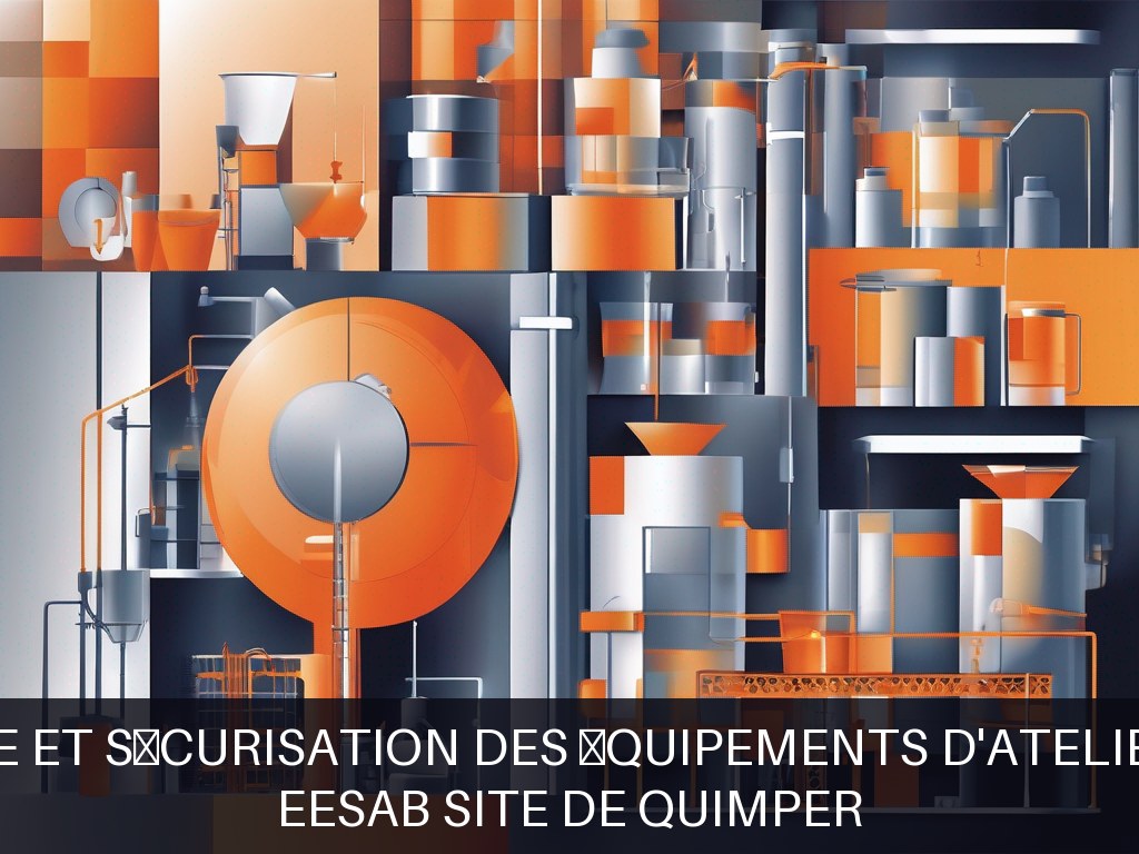 Illustration pour EESAB site de Quimper: Maintenance et sécurisation des équipements d'atelier céramique