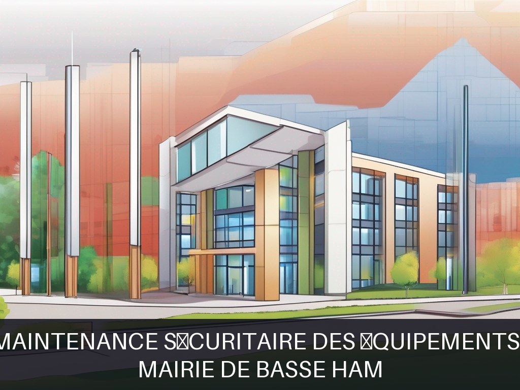 Illustration pour Mairie de Basse Ham: Gestion et maintenance sécuritaire des équipements municipaux