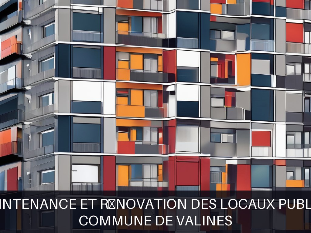 Illustration pour Commune de Valines: Maintenance et rénovation des locaux publics