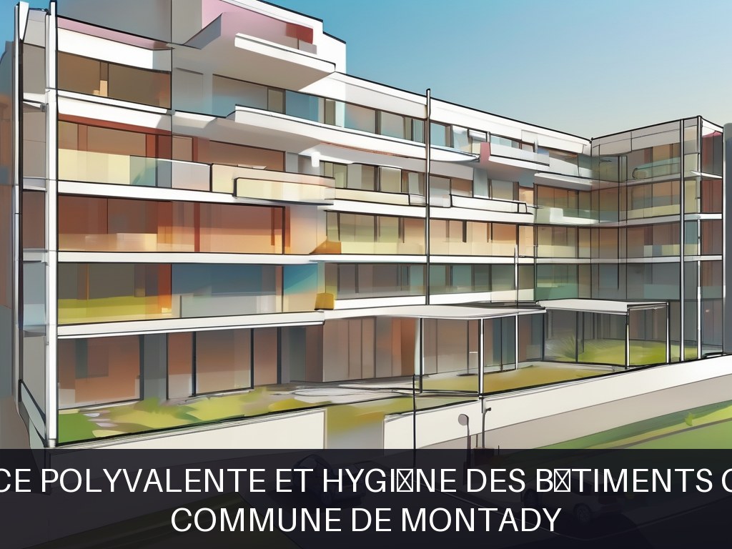 Illustration pour Commune de Montady: Maintenance polyvalente et hygiène des bâtiments communaux