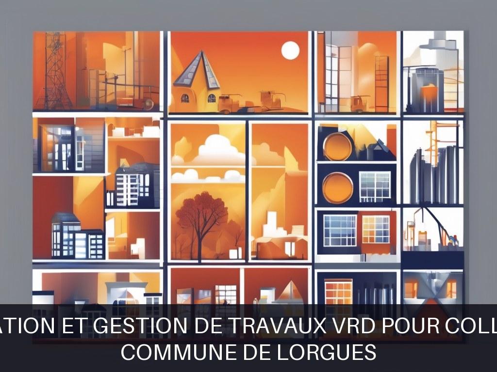 Illustration pour Commune de Lorgues: Coordination et gestion de travaux VRD pour collectivités