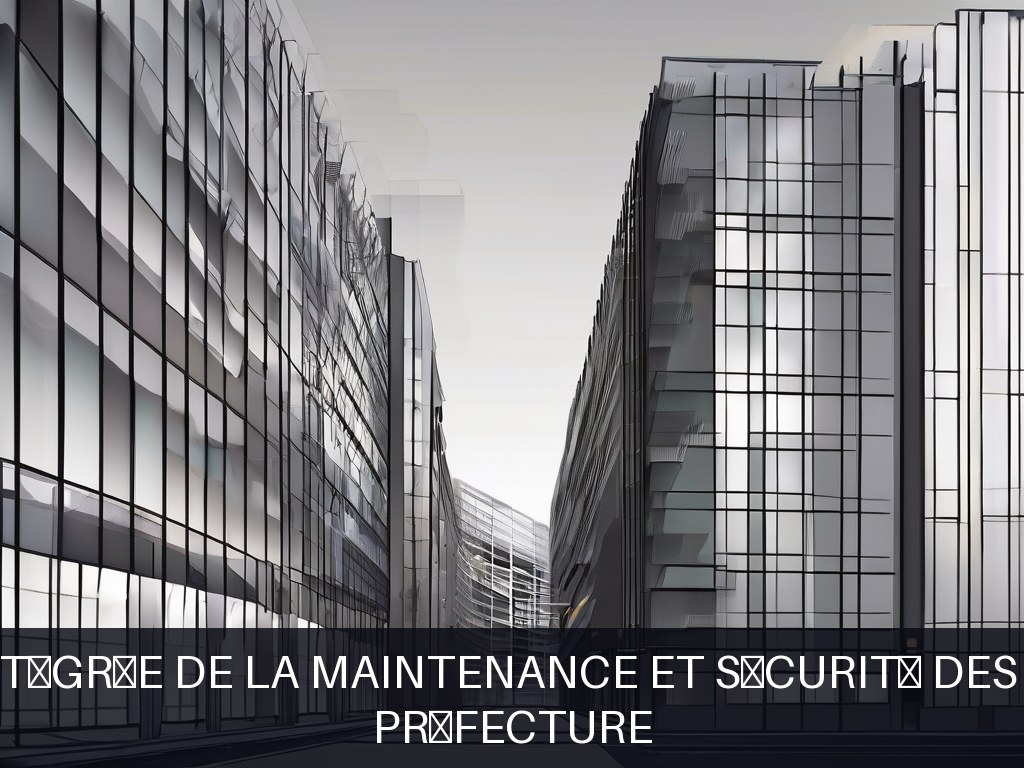 Illustration pour Préfecture: Gestion intégrée de la maintenance et sécurité des bâtiments