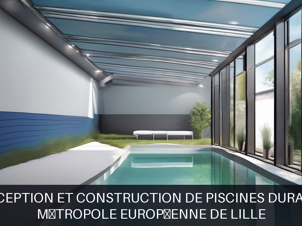 Illustration pour Métropole Européenne de Lille: Conception et Construction de Piscines Durables (Potentiel à Court Terme)