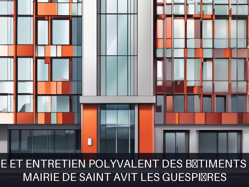 Illustration pour Mairie de Saint Avit les Guespières: Maintenance et entretien polyvalent des bâtiments communaux
