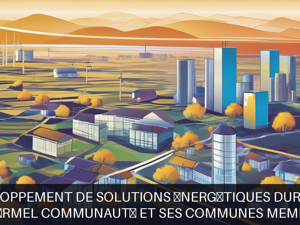 Illustration pour Ploërmel Communauté et ses communes membres: Développement de solutions énergétiques durables