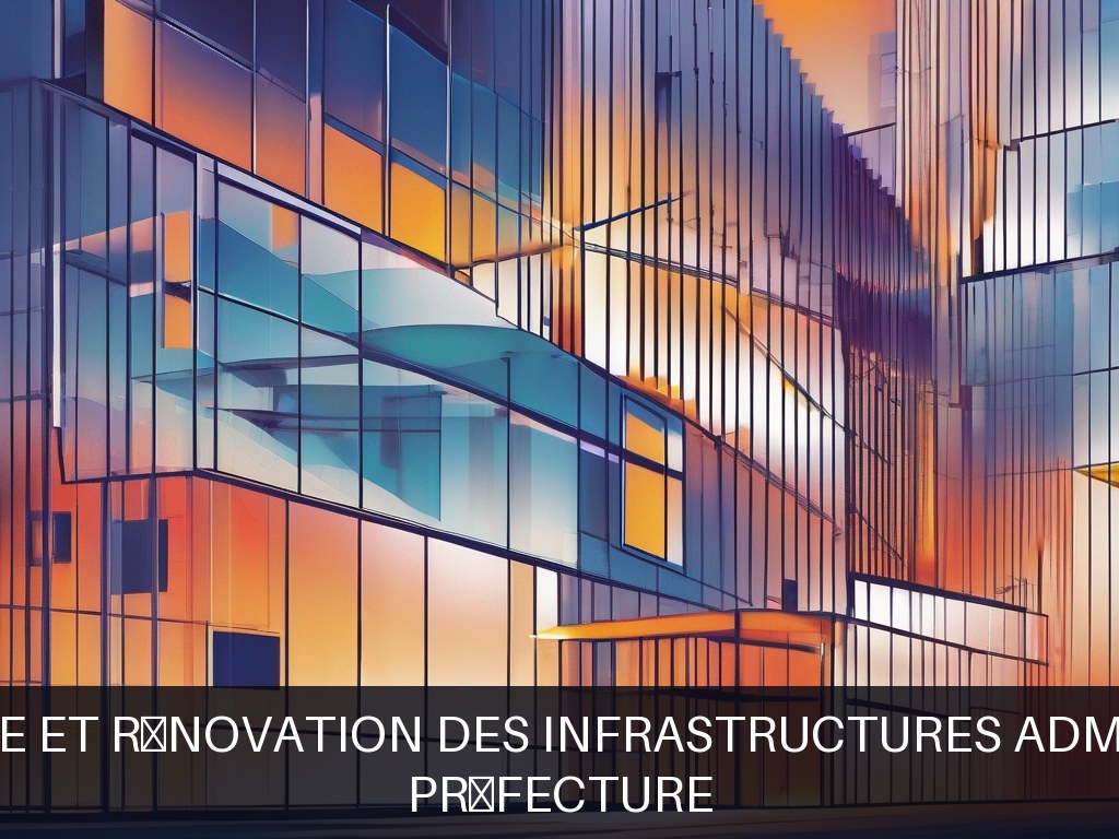 Illustration pour Préfecture: Maintenance et rénovation des infrastructures administratives