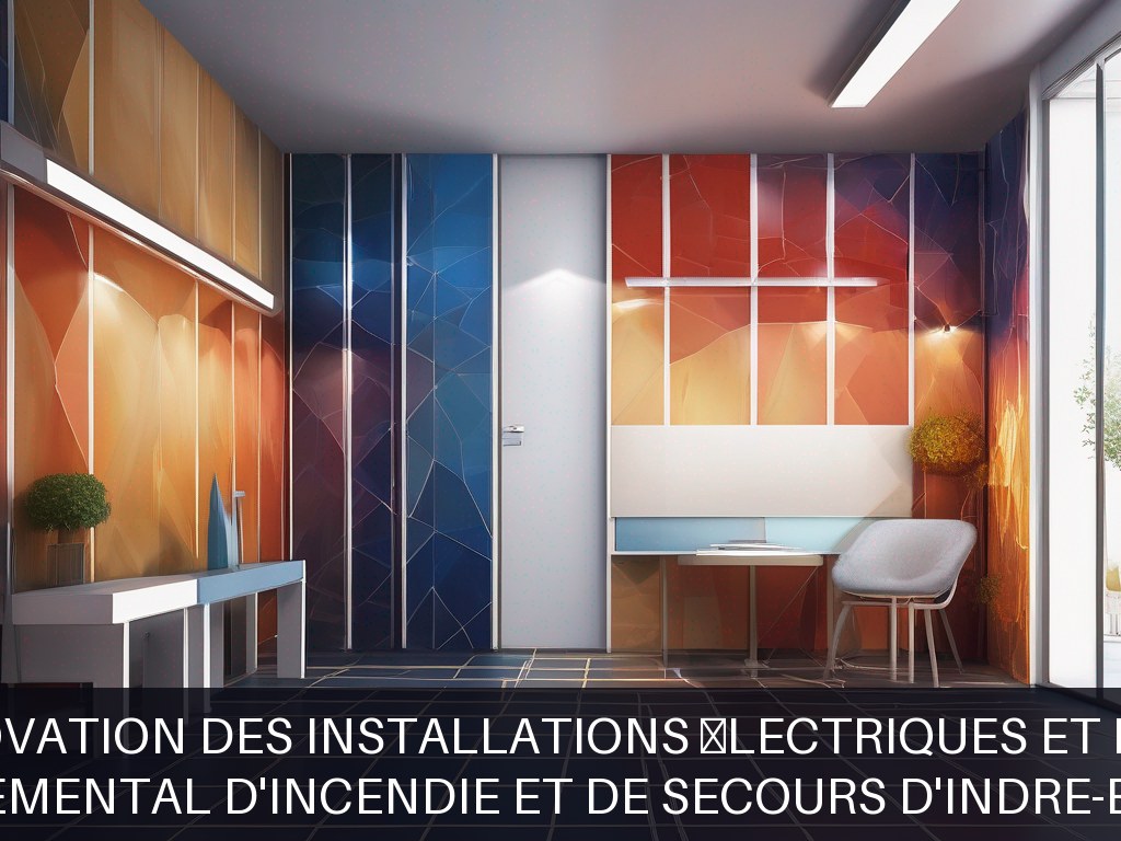 Illustration pour Service Départemental d'Incendie et de Secours d'Indre-et-Loire (SDIS 37): Maintenance et rénovation des installations électriques et infrastructures