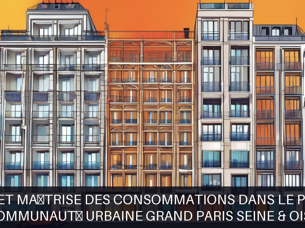 Illustration pour Communauté urbaine Grand Paris Seine & Oise: Optimisation énergétique et maîtrise des consommations dans le patrimoine communautaire