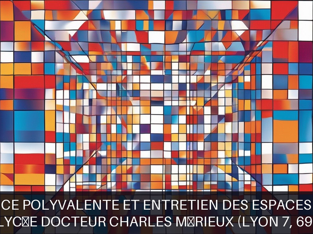 Illustration pour Lycée Docteur Charles Mérieux (Lyon 7, 69): Maintenance polyvalente et entretien des espaces innovants