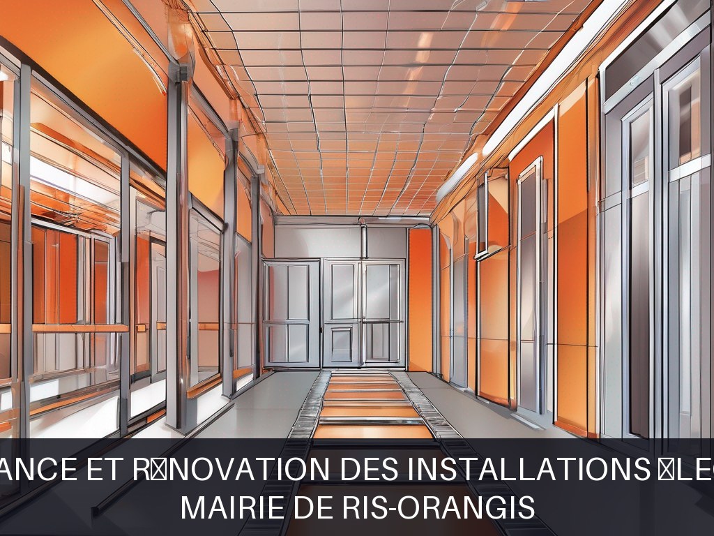 Illustration pour Mairie de Ris-Orangis: Maintenance et rénovation des installations électriques