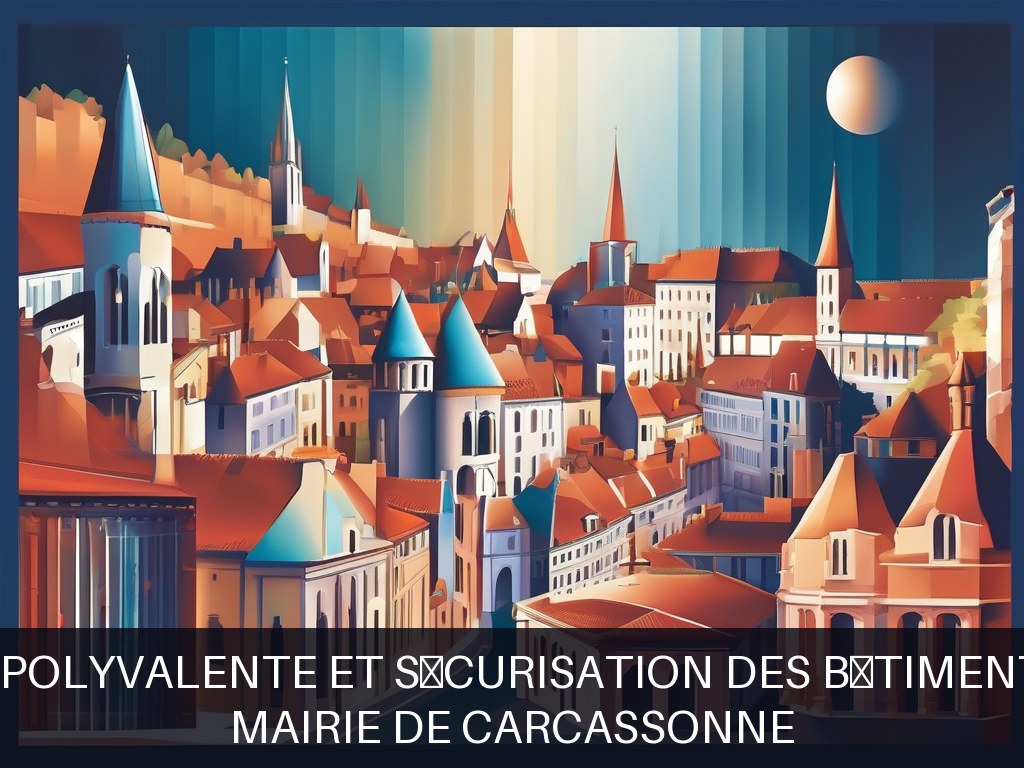 Illustration pour Mairie de Carcassonne: Maintenance polyvalente et sécurisation des bâtiments municipaux