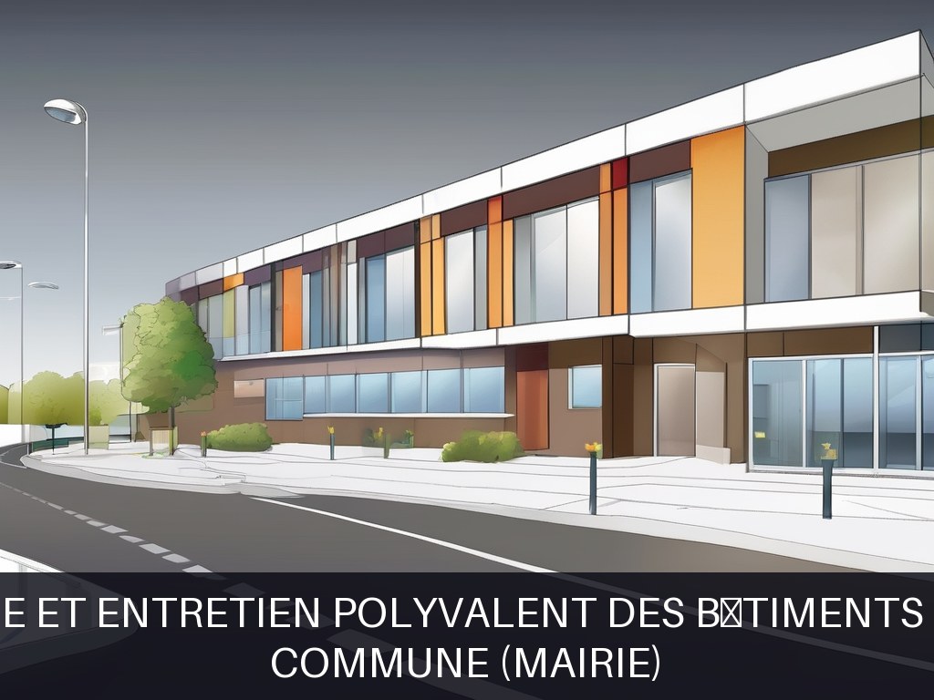 Illustration pour Commune (Mairie): Maintenance et entretien polyvalent des bâtiments communaux