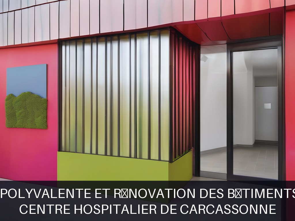 Illustration pour Centre Hospitalier de Carcassonne: Maintenance polyvalente et rénovation des bâtiments hospitaliers