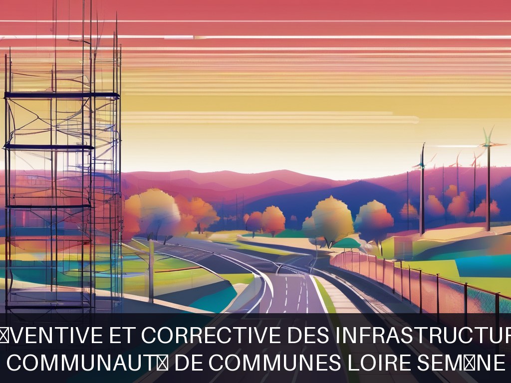 Illustration pour Communauté de Communes Loire Semène: Maintenance préventive et corrective des infrastructures communales