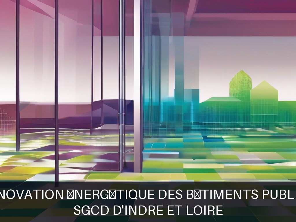 Illustration pour SGCD d'Indre et Loire: Rénovation énergétique des bâtiments publics
