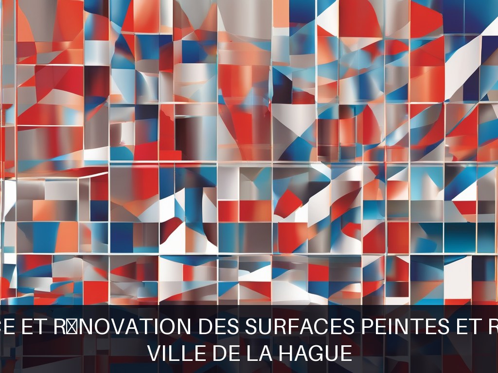 Illustration pour Ville de La Hague: Maintenance et rénovation des surfaces peintes et revêtements