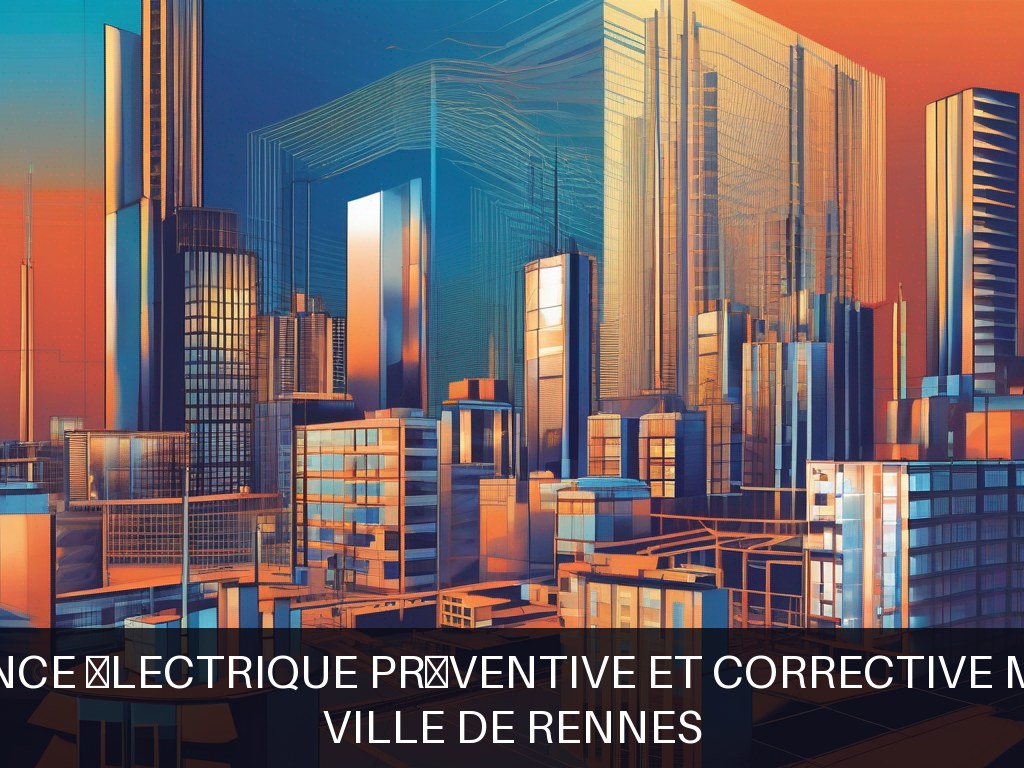 Illustration pour Ville de Rennes: Maintenance électrique préventive et corrective municipale