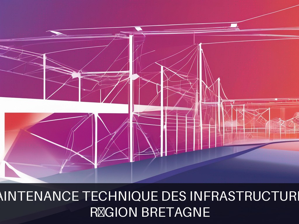 Illustration pour Région Bretagne: Gestion et maintenance technique des infrastructures régionales