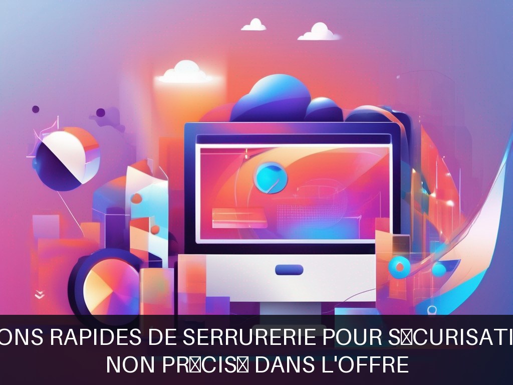 Illustration pour Non précisé dans l'offre: Interventions rapides de serrurerie pour sécurisation de sites (Opportunité Urgente!)