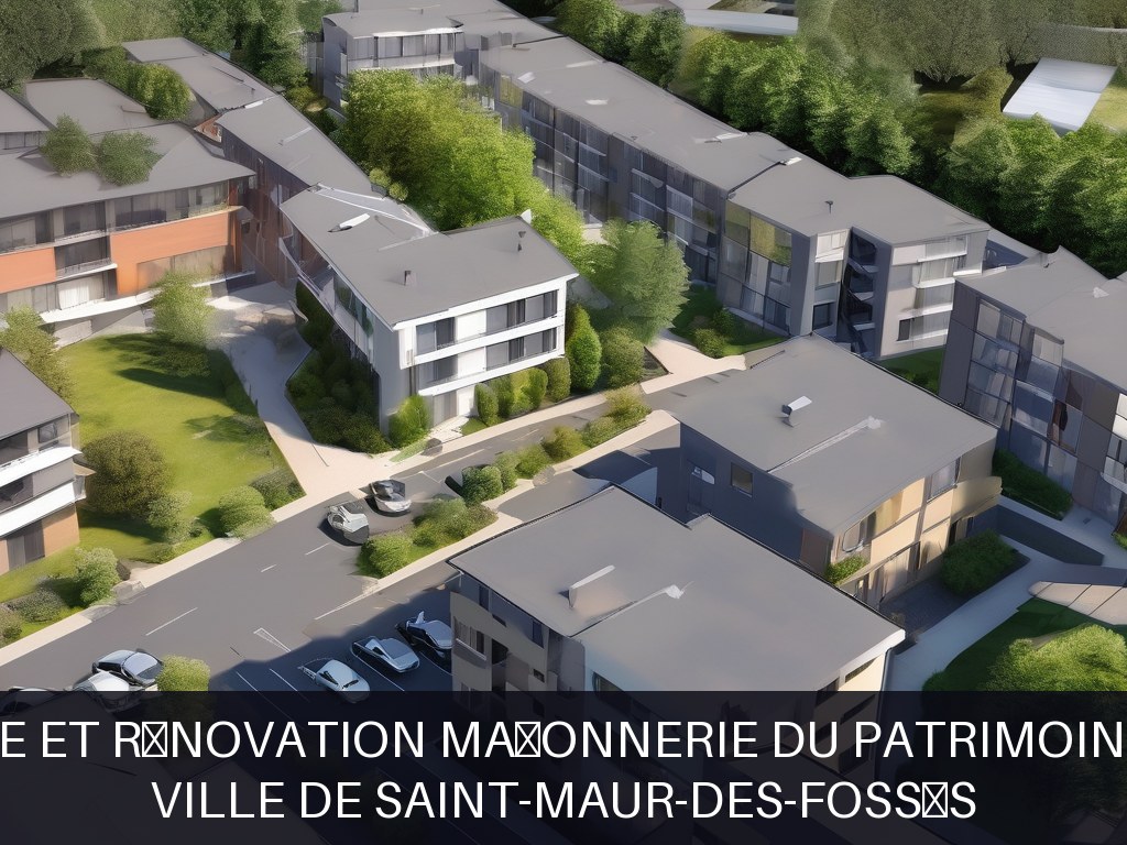 Illustration pour Ville de Saint-Maur-des-Fossés: Maintenance et rénovation maçonnerie du patrimoine communal