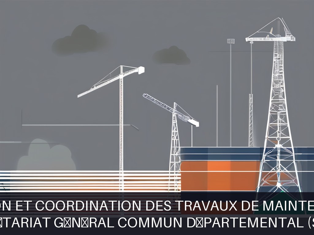 Illustration pour Secrétariat général commun départemental (SGCD): Gestion et coordination des travaux de maintenance