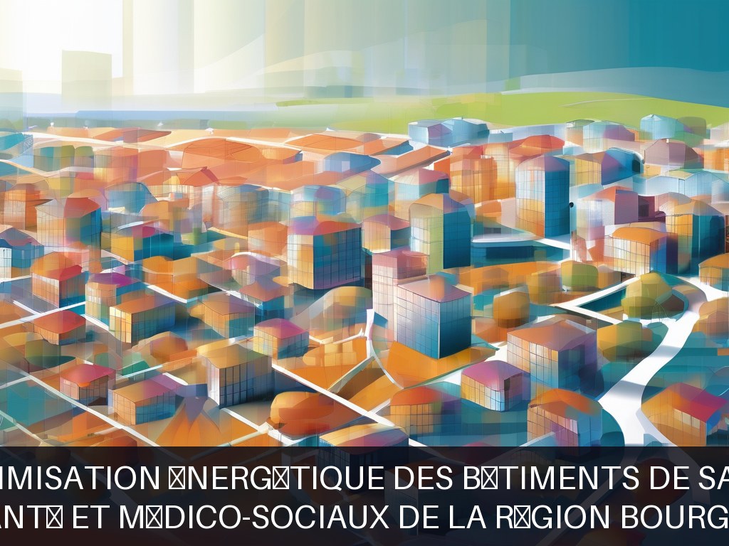 Illustration pour Établissements de santé et médico-sociaux de la région Bourgogne-Franche-Comté: Optimisation énergétique des bâtiments de santé