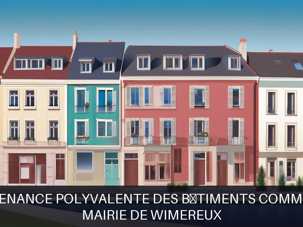 Illustration pour MAIRIE DE WIMEREUX: Maintenance polyvalente des bâtiments communaux (Opportunité Urgente!)
