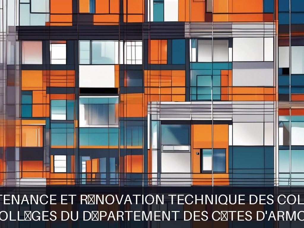 Illustration pour Collèges du Département des Côtes d'Armor: Maintenance et rénovation technique des collèges