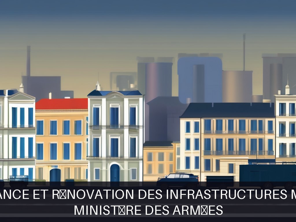 Illustration pour Ministère des Armées: Maintenance et rénovation des infrastructures militaires