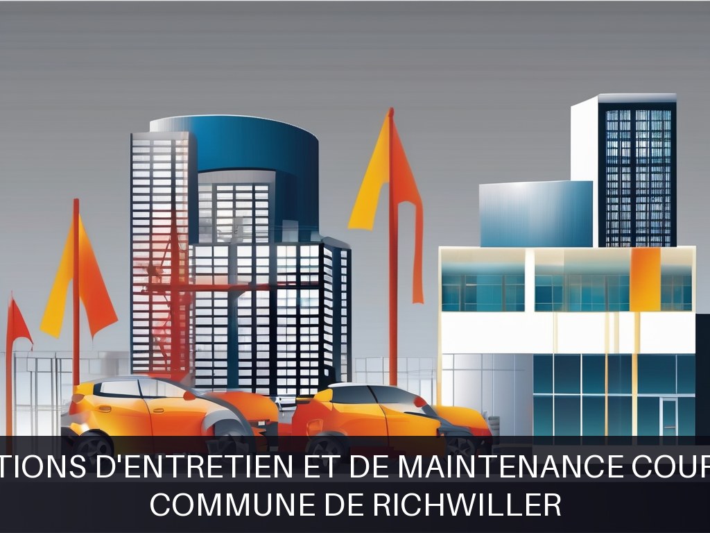 Illustration pour Commune de Richwiller: Solutions d'entretien et de maintenance courante