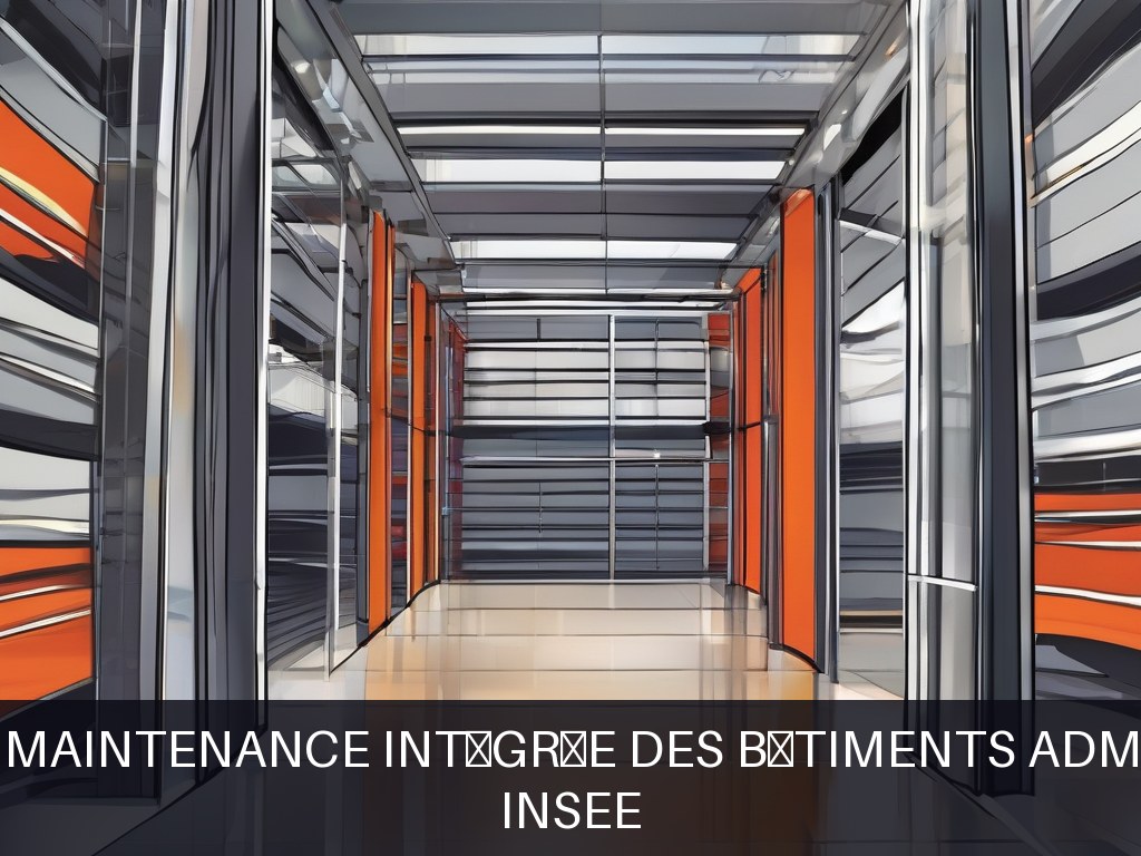 Illustration pour INSEE: Gestion et maintenance intégrée des bâtiments administratifs