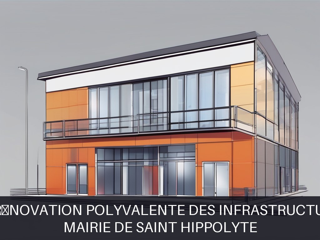 Illustration pour Mairie de Saint Hippolyte: Maintenance et rénovation polyvalente des infrastructures communales