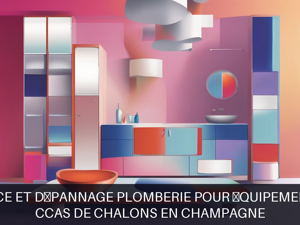 Illustration pour CCAS DE CHALONS EN CHAMPAGNE: Maintenance et dépannage plomberie pour équipements sociaux