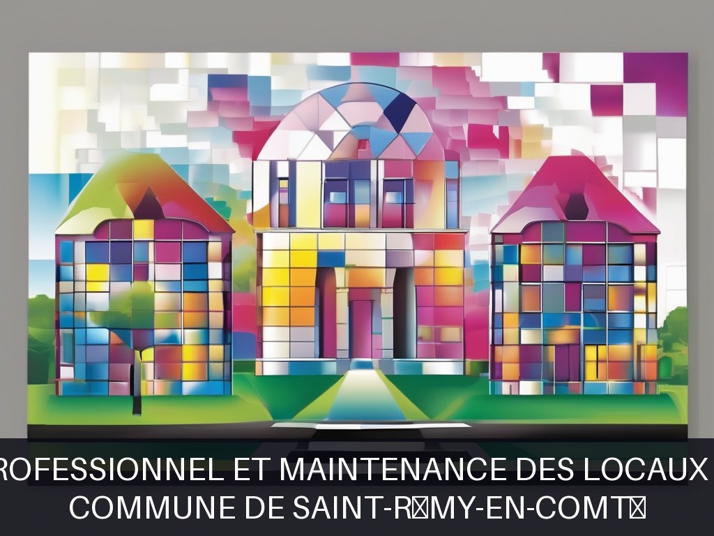 Illustration pour Commune de Saint-Rémy-en-Comté: Entretien professionnel et maintenance des locaux communaux