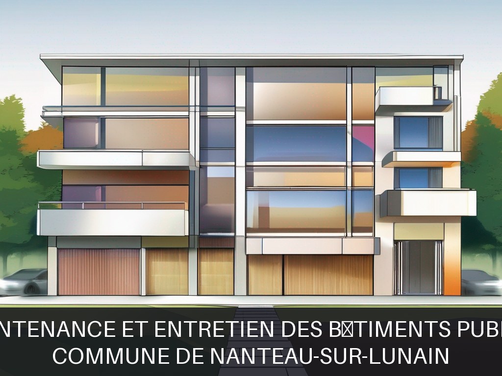 Illustration pour Commune de Nanteau-sur-Lunain: Maintenance et entretien des bâtiments publics