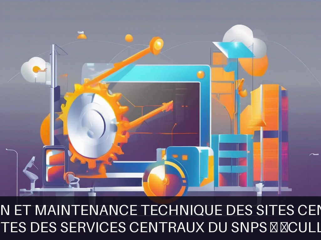 Illustration pour Sites des services centraux du SNPS à Écully: Gestion et maintenance technique des sites centraux