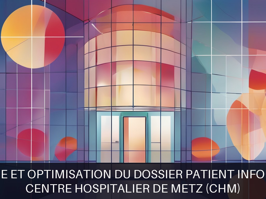Illustration pour Centre Hospitalier de Metz (CHM): Maintenance et optimisation du Dossier Patient Informatisé (DPI)