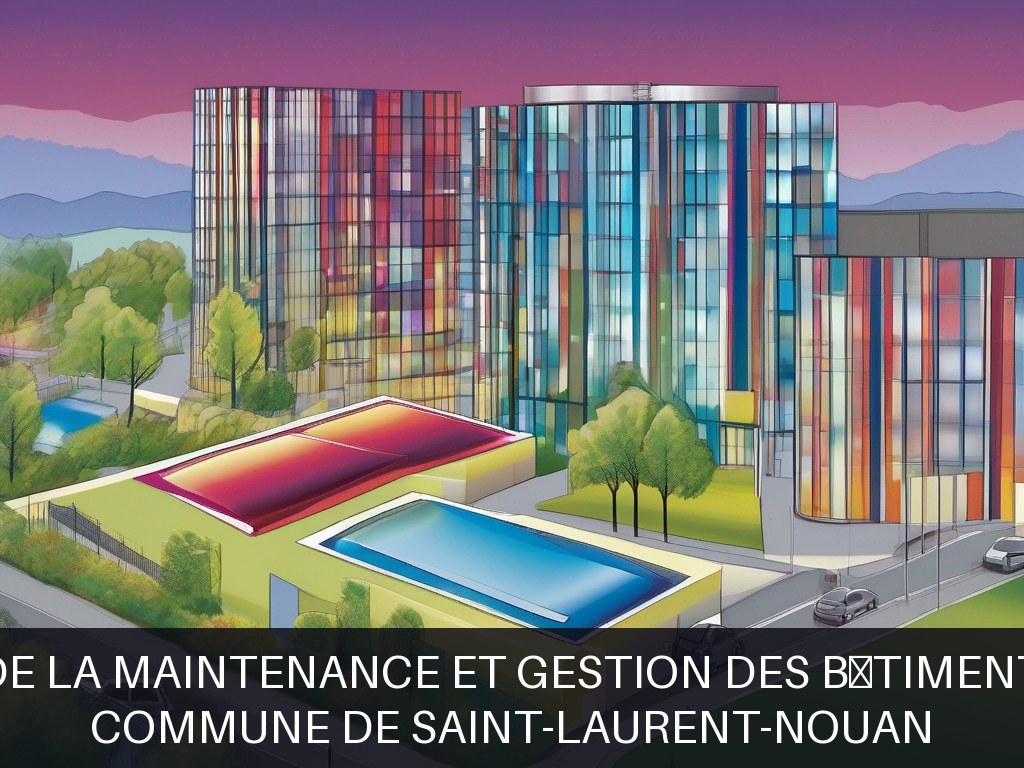 Illustration pour Commune de Saint-Laurent-Nouan: Optimisation de la maintenance et gestion des bâtiments communaux