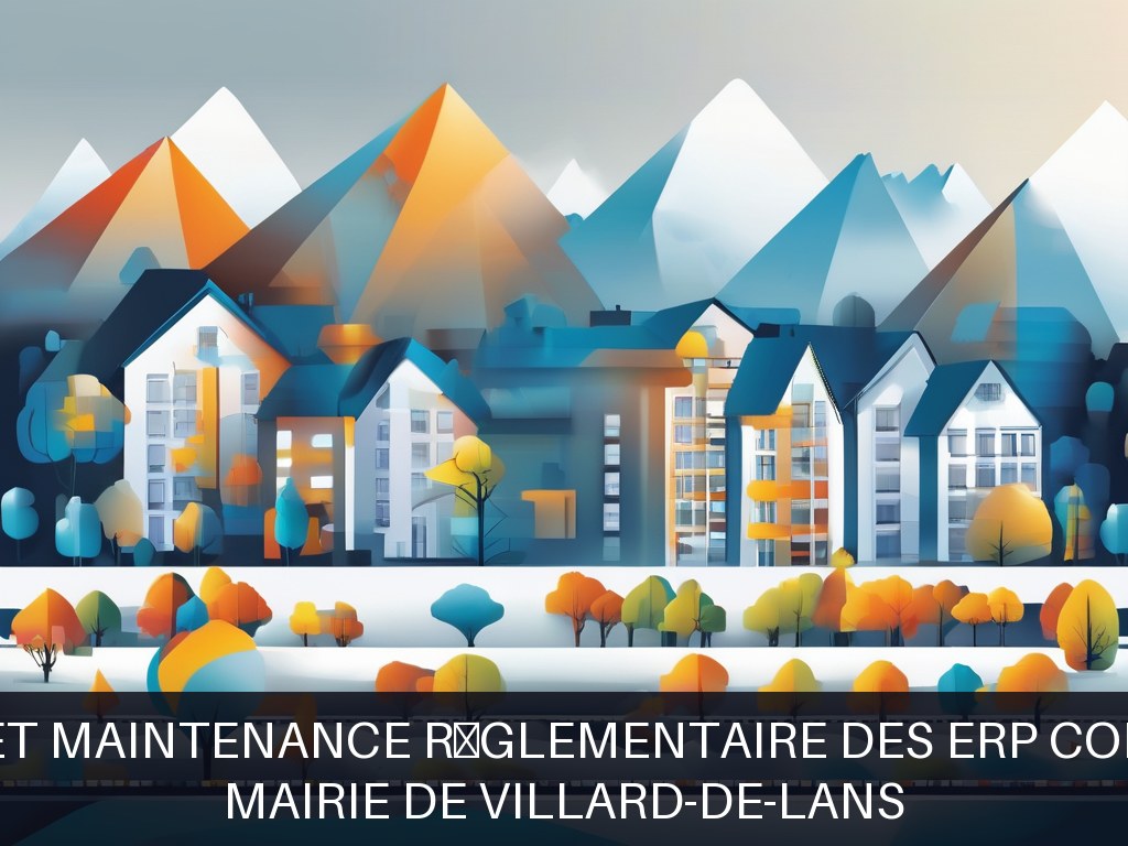 Illustration pour Mairie de Villard-de-Lans: Gestion et maintenance réglementaire des ERP communaux