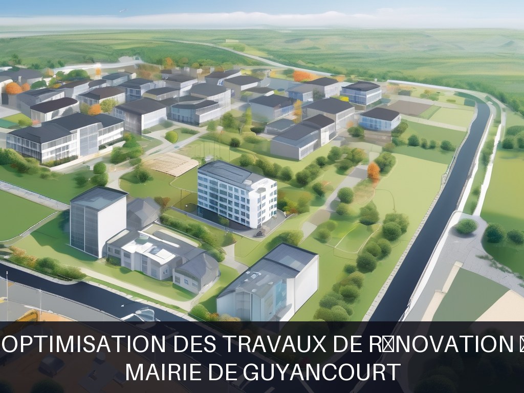 Illustration pour Mairie de Guyancourt: Pilotage et optimisation des travaux de rénovation énergétique