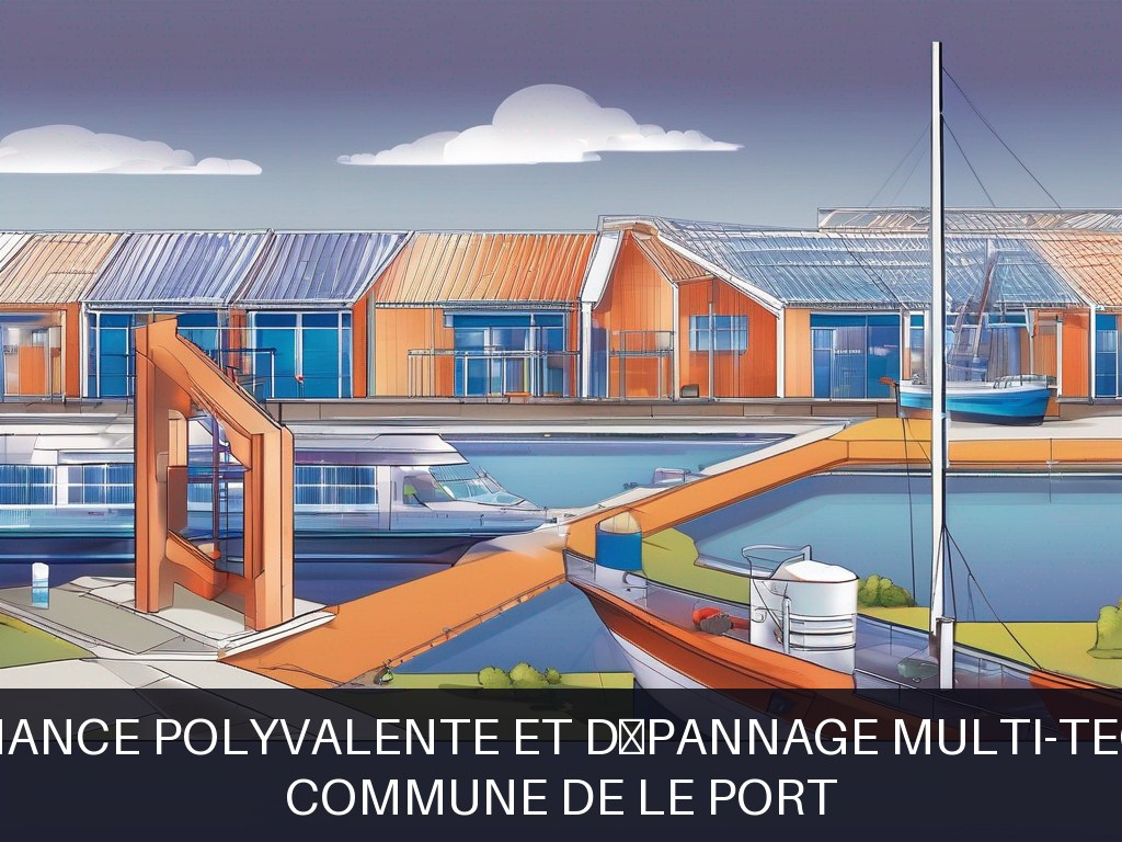 Illustration pour COMMUNE DE LE PORT: Maintenance polyvalente et dépannage multi-technique