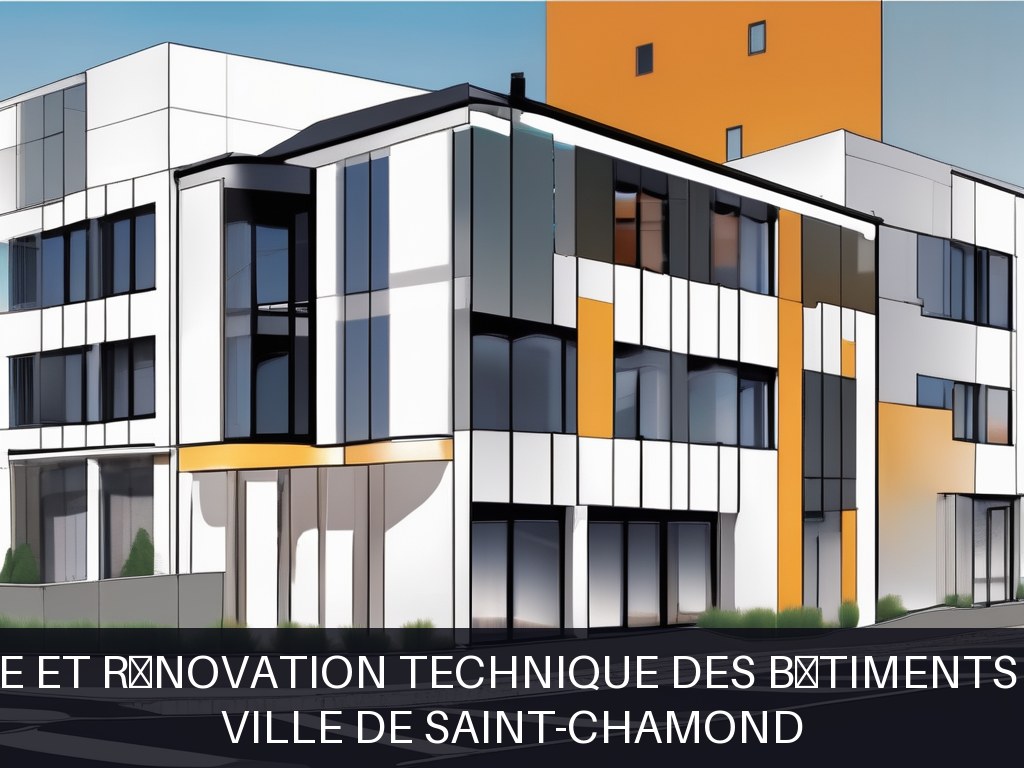 Illustration pour Ville de Saint-Chamond: Maintenance et rénovation technique des bâtiments communaux