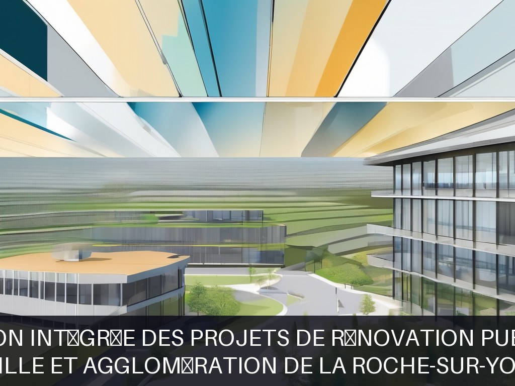 Illustration pour Ville et Agglomération de La Roche-sur-Yon: Gestion intégrée des projets de rénovation publique